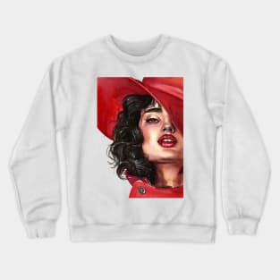 Red Crewneck Sweatshirt